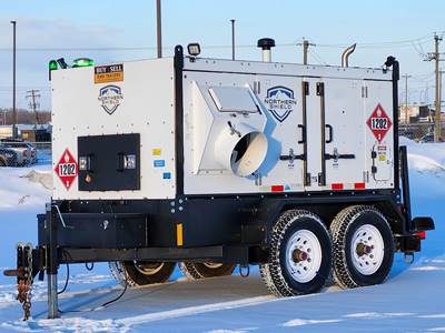 2019 Thermal Intelligence Northern Shield K2 Space Heater / Towable Heater / 1.2 Million BTU Flameless