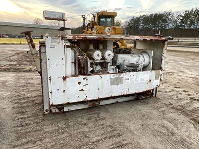 Skid Mounted Air Compressor, Deutz, 3 Cyl, Diesel, Hour Meter Reads: 2303