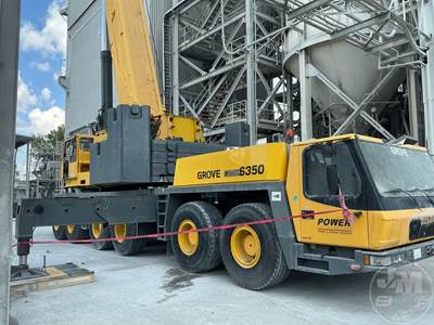 Grove GMK6350 All Terrain Crane