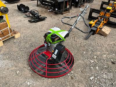 Power Trowel, 4-BLADE, 32" Working Width, Gas Engine, Walk Behind