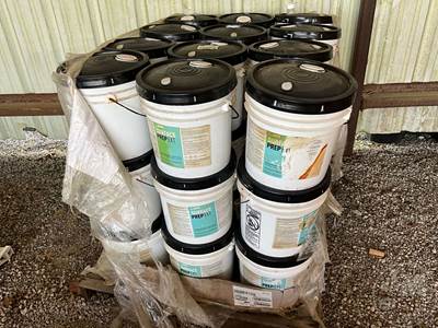 Pallet Of Various Buckets Of Shaw Surface Prep Ext Concrete Neutralizer, Cleaner