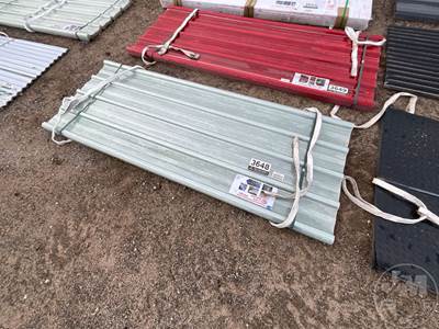 QTY Of (30) 94"LX35"W 0.8MM Thick Polycarbonate ROOf Panels