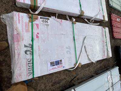 QTY Of (20) 94"LX35"W 6MM Thick Polycarbonate Multi-Wall Panels