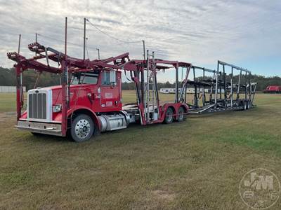 Peterbilt 365 Car Carrier Truck