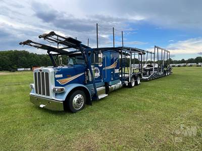 Peterbilt 389 Car Carrier Truck