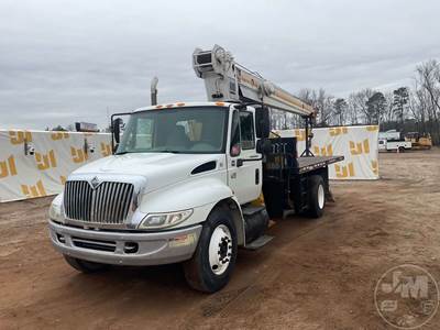 International 4300 Crane Truck