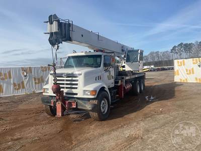 Sterling L9500 Crane Truck