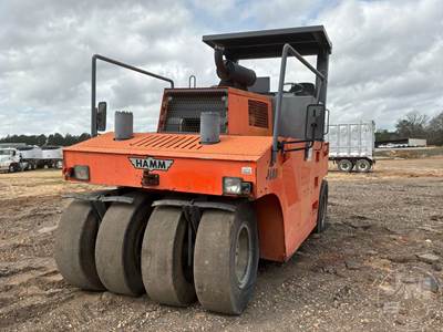 Hamm GRW15 8-WHEEL PNEUMATIC COMPACTOR Dismantled Parts