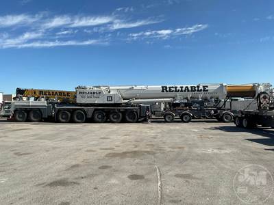 Liebherr LTM 1400-7.1 500 TON ALL TERRAIN CRANE Dismantled Parts