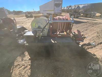 (2) Fire Truck Pumps W/400 Gal Tanks & Hose Reel, (1) Aluminum Hose Reel,