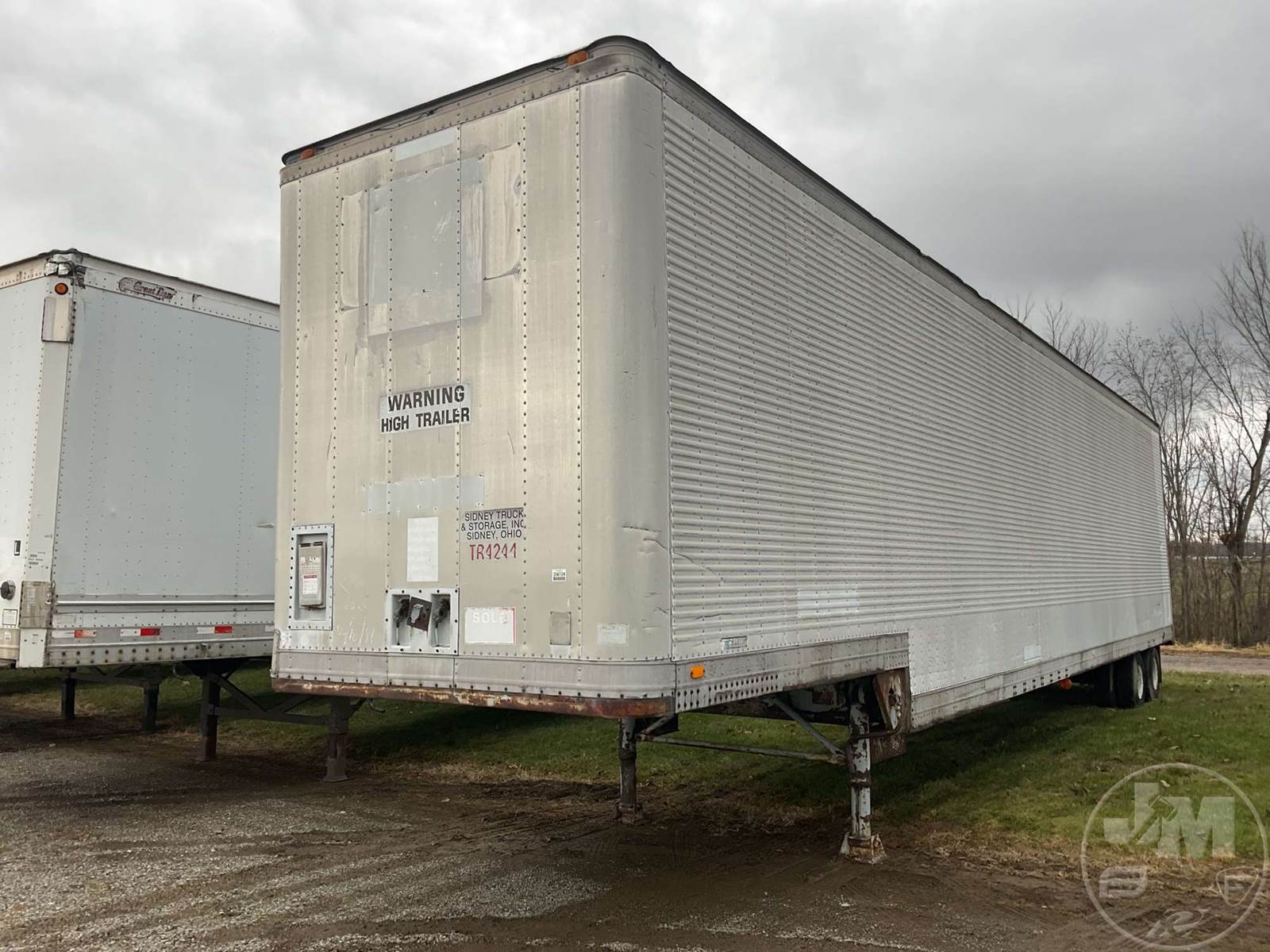 1974 Highway Dry Van Trailer For Sale Lima, OH 356124