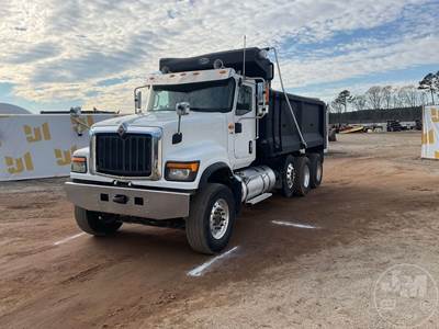 International HX515 Tri Axle Dump Truck