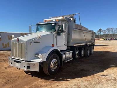 Kenworth T800 Quad Axle Dump Truck
