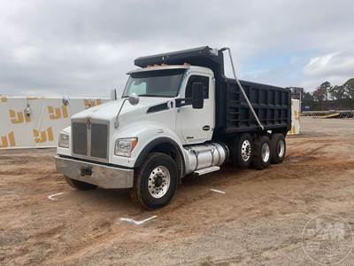 Kenworth T880 Tri Axle Dump Truck
