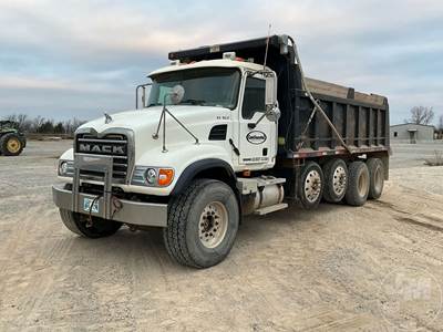 Mack Granite CV713 Quad Axle Dump Truck