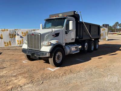 Peterbilt 567 Tri Axle Dump Truck