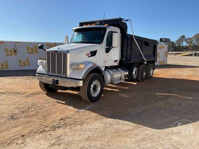 Peterbilt 567 Tri Axle Dump Truck