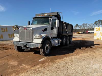 Peterbilt 567 Tri Axle Dump Truck