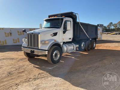 Peterbilt 567 Tri Axle Dump Truck