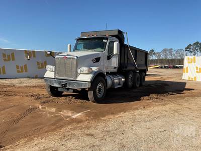 Peterbilt 567 Tri Axle Dump Truck