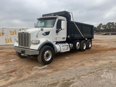 Peterbilt 567 Tri Axle Dump Truck