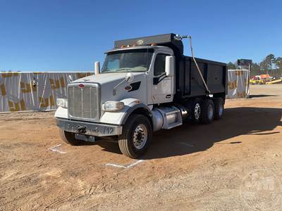 Peterbilt 567 Tri Axle Dump Truck
