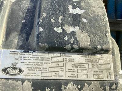 Mack E7 Diesel Engine