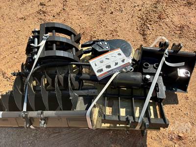 AGT 12EX-ATA Mini Excavator Attachment Set with Buckets, Coupler, Ripper & Augers