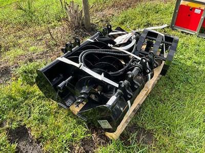2026 AGT 12EX-ATA Mini Excavator Attachment Set (9-PIECE), Buckets, Coupler, Ripper, Augers