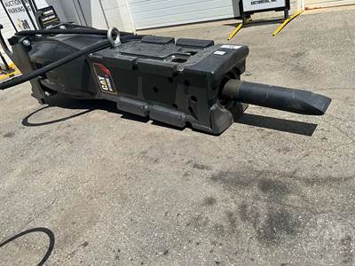 Used 2022 Caterpillar H160E 10K Hydraulic Hammer Breaker Attachment