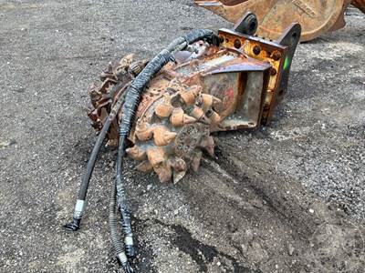 ERKAT ROTARY DRUM CUTTER Excavator Attachment