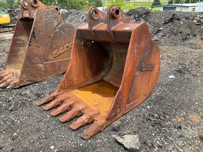 ESCO 60" TBK Tooth Bucket Excavator Attachment, 90 mm Pin