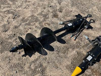 Future Hydraulic 12" Auger Attachment for Mini Excavator, 25 mm Pin