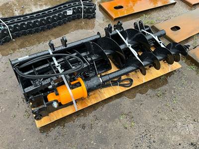 Future 9-PIECE Mini Excavator Attachment Set, 25 mm Pin
