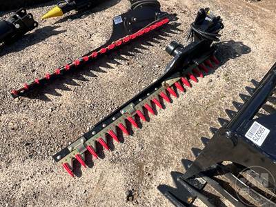 Unused FUTURE 58" Hydraulic Sickle Bar Mower Excavator Attachment, 25 mm Pin