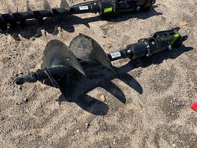 Unused Future Hydraulic 16" Auger for Mini Excavator, 25 mm Pin