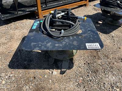 Future 20" Hydraulic Rotary Cutter to Fit Mini Excavator, 25 mm Pin