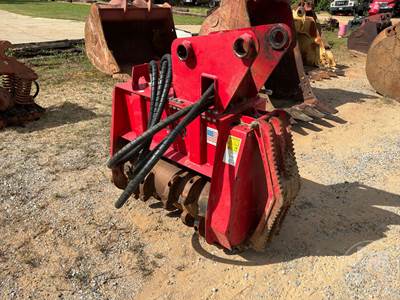 Used Fecon CEM36EXC3-FS-XXV-OLPK11 Drum Mulcher Excavator Attachment, 65 mm Pin
