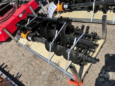 GIYI Mini Excavator Attachment Set, 25 mm Pin, Buckets, Augers, Rake & Ripper