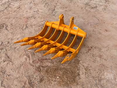 GIYI 32" Root Rake Excavator Attachment to Fit CAT 305