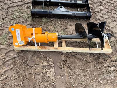 Unused GIYI Auger Attachment to Fit CAT 303 Excavator