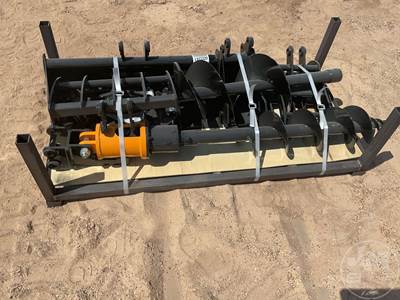 GIYI Mini Excavator Attachment Set, Qty 8
