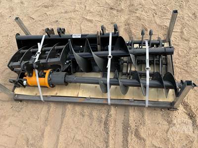 GIYI Mini Excavator Attachments (Qty 8)