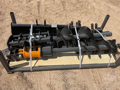 GIYI Mini Excavator Attachment Set, Qty 8