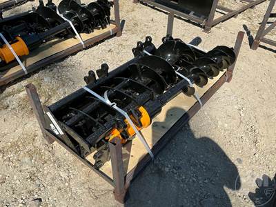 GIYI Mini-Excavator Attachment Kit, 25 mm Pin, Buckets/Quick Connect/Ripper/Grapple/Auger