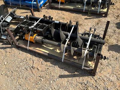 Unused GIYI Set of 8 Excavator Attachments, 25 mm Pin