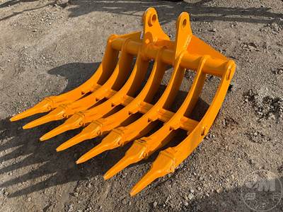 GIYI BRUSH RAKE Excavator Attachment