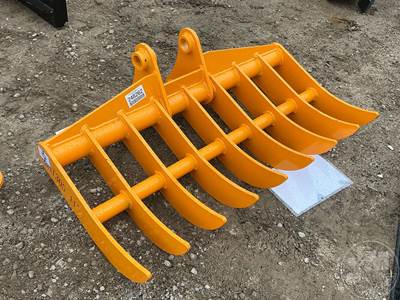 GIYI BRUSH RAKE Excavator Attachment