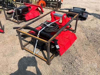 GIYI GY-EDM320 Excavator Disc Mulcher to Fit CAT 320, 80 mm Pin, 39" Cutter
