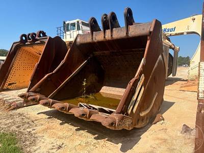 Used Hensley 110 In 18.5 Cyd Excavator Bucket to Fit Komatsu PC 2000